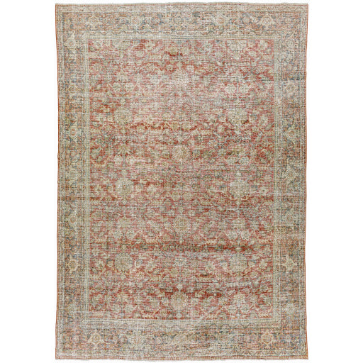 Antique Ornate Oasis Artisan Area Rug