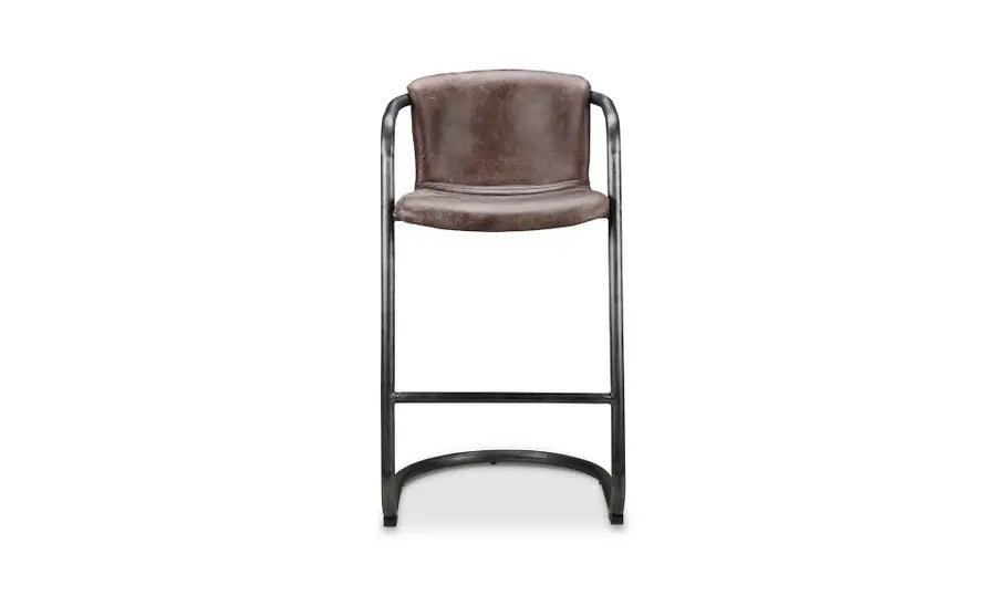 Giono Leather Bar Stools