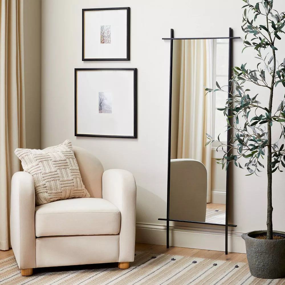 Gallery Wall Frame Black Brass 20x20