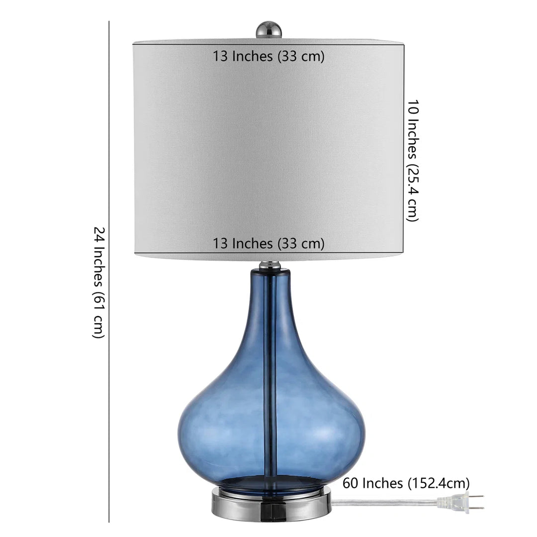 Glass Table Lamp