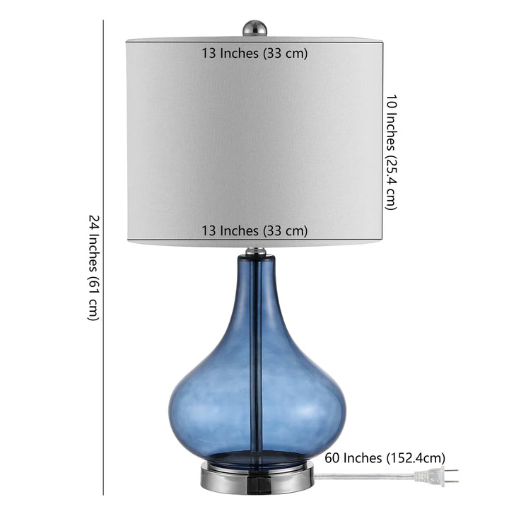 Glass Table Lamp
