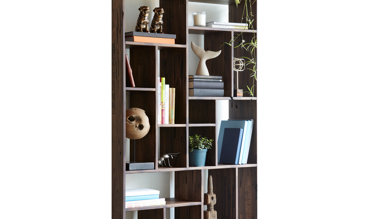 Reader Shelf Walnut Brown