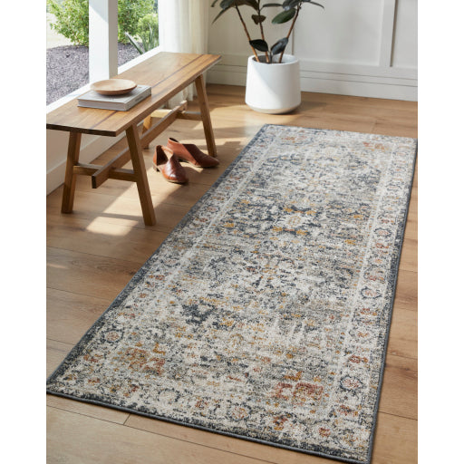 Beckham Botanical Machine Woven Rug