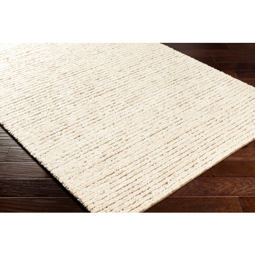 Brentford Beige Deco Handcrafted Area Rug