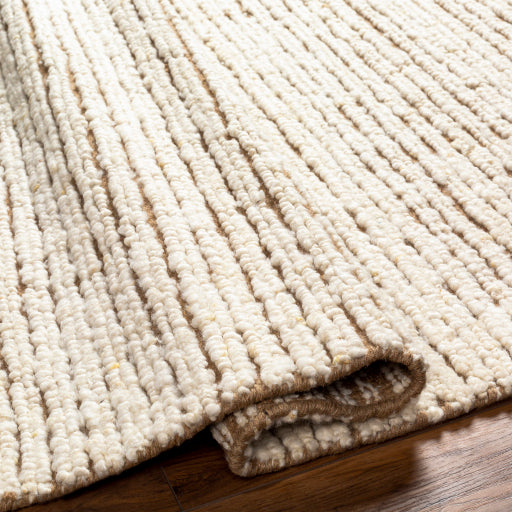 Brentford Beige Deco Handcrafted Area Rug