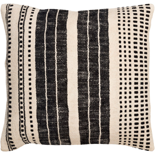 Modern Woven Cotton Accent Pillow