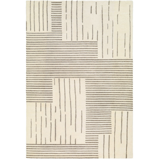 Brook Bohemian Crafted Area Rug