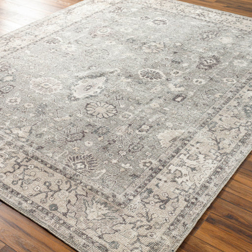 Davina Blossom Border Machine Woven Runner