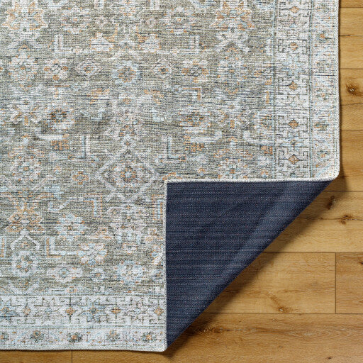 Darling Blossom Abstract Machine Woven Rug