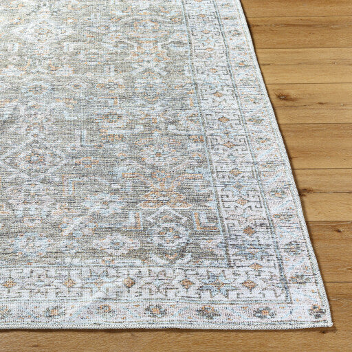 Darling Blossom Abstract Machine Woven Rug