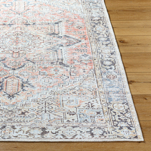 Darling Blossom Machine Woven Runner Rug
