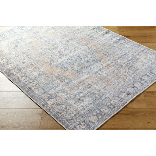 Delightful Blossom Machine Woven Runner Rug