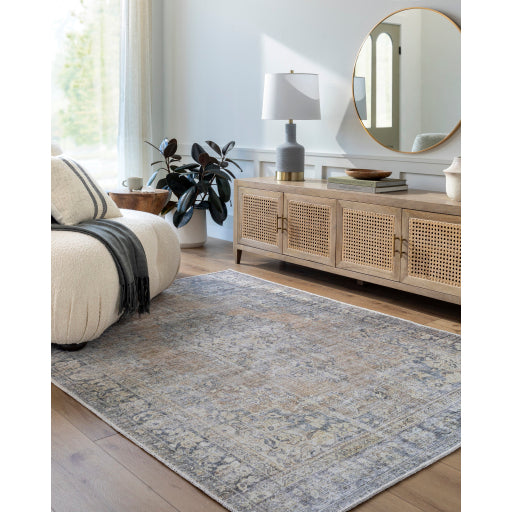 Delightful Blossom Machine Woven Runner Rug