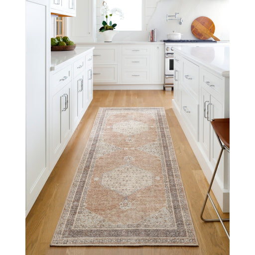 Lila Blossom Compact Machine Woven Rug