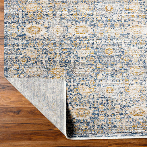 Ren Beige Medallion Machine Woven Rug