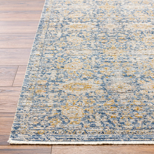 Ren Beige Medallion Machine Woven Rug