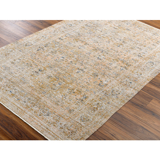 Ren Beige Machine Woven Area Rug