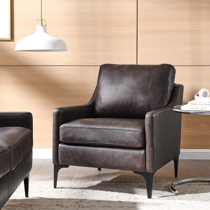 Carlan Leather Armchair