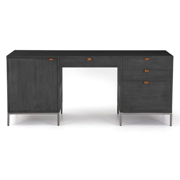 Trista Black Executive Desk