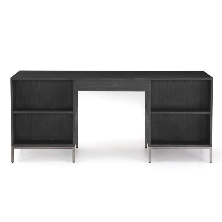 Trista Black Executive Desk