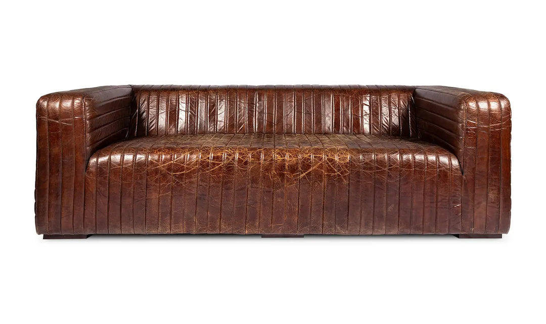 Carlie Dark Brown Sofa