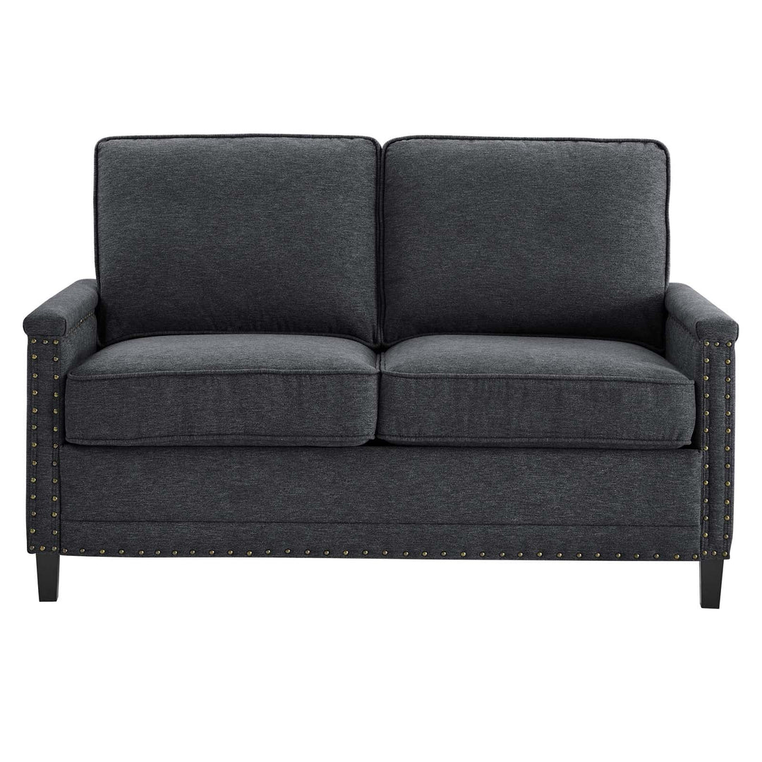 Shonta Upholstered Fabric Loveseat