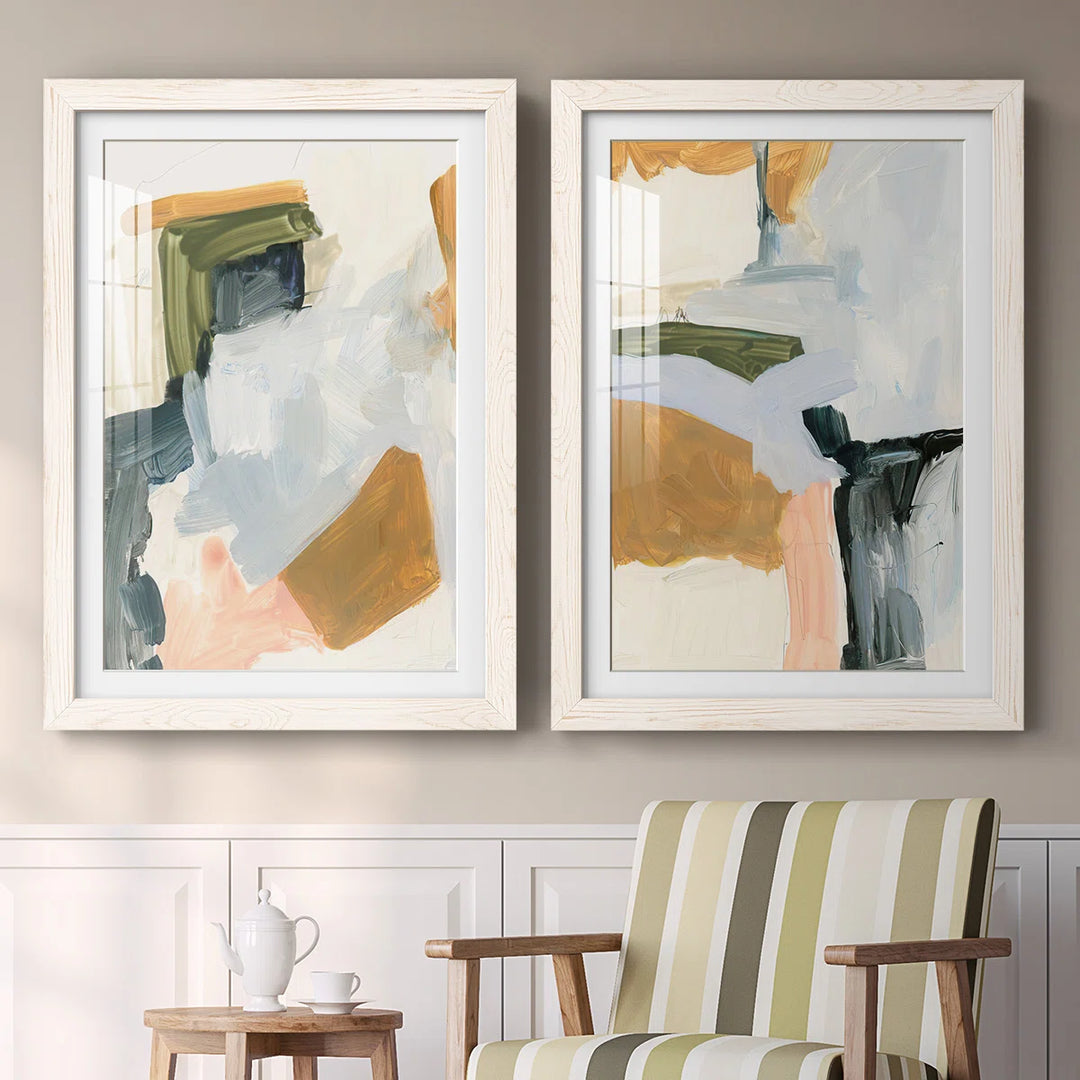 " Palette Meld I " 2 - Pieces