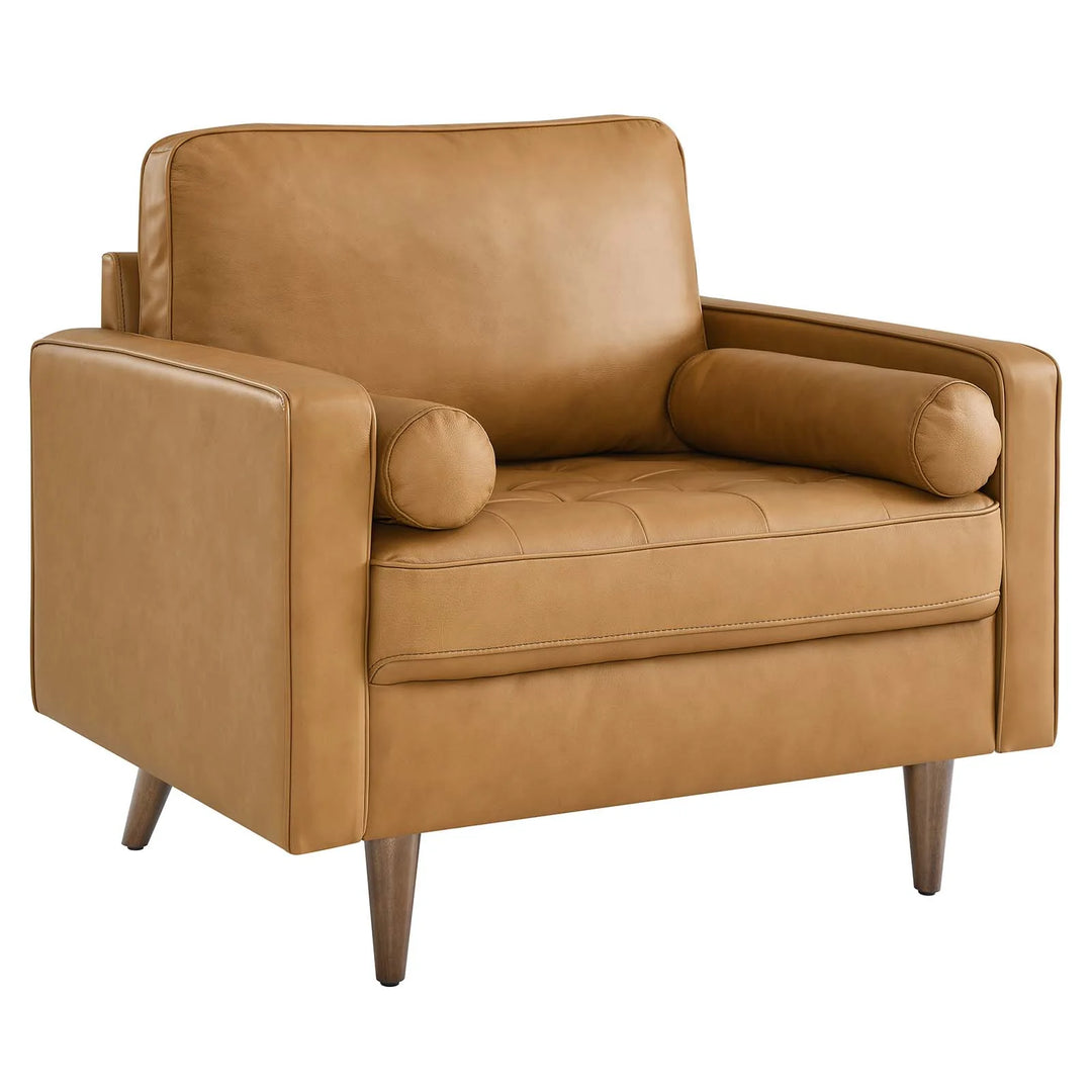 Lavour Leather Armchair Tan