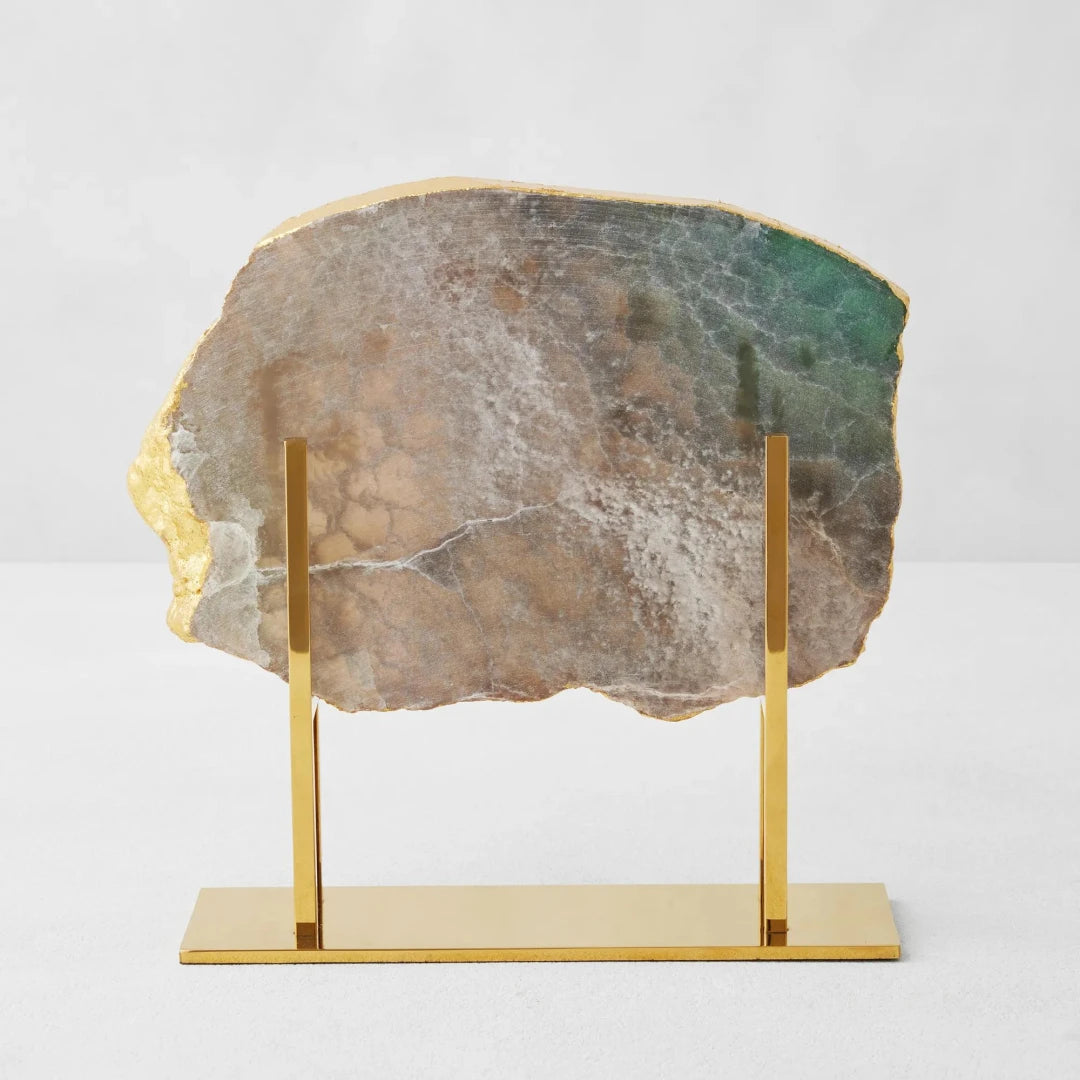 Fluorite Slab On Stand