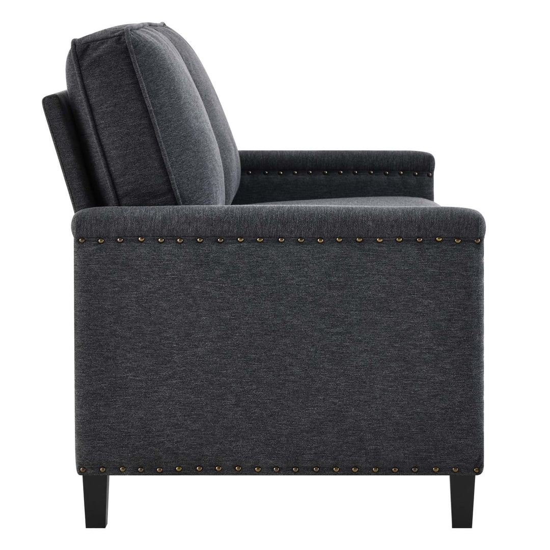 Shonta Upholstered Fabric Loveseat