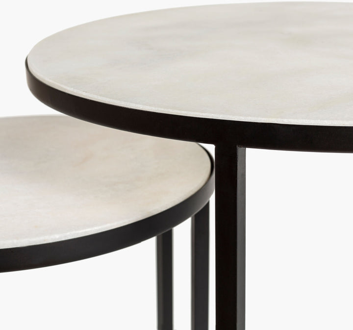 Nova Marble Nesting Tables