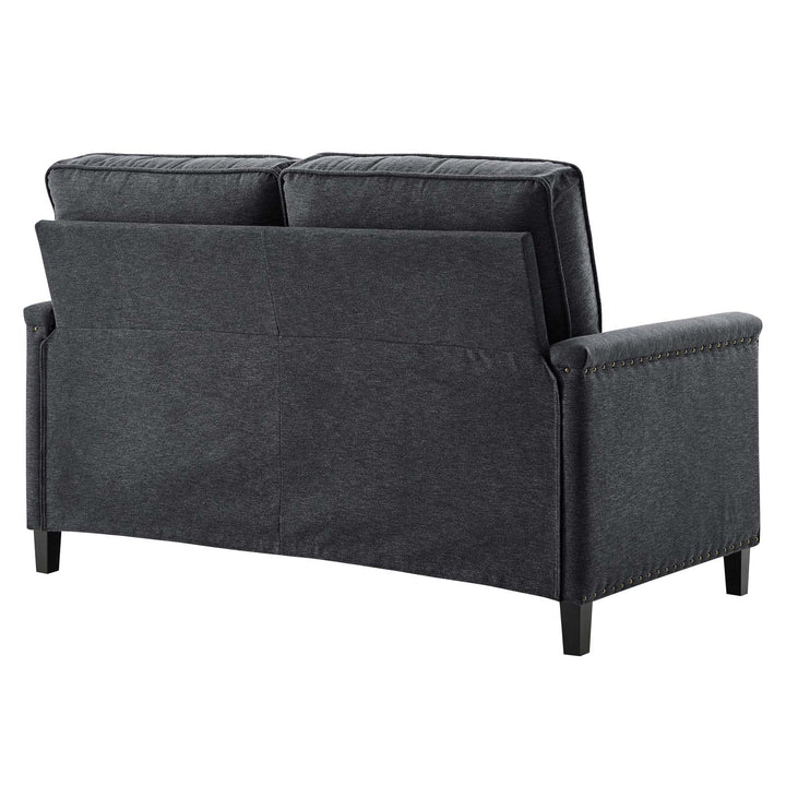 Shonta Upholstered Fabric Loveseat