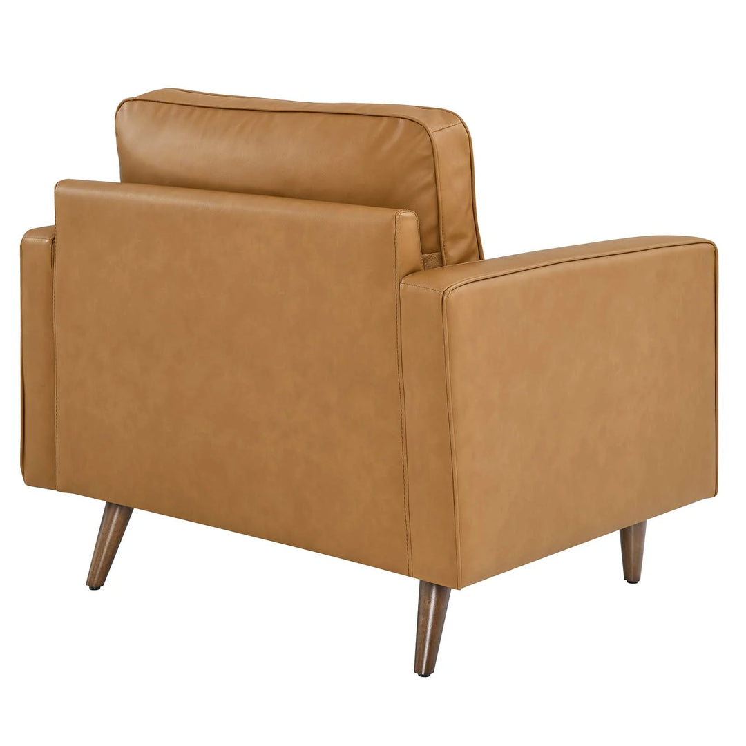 Lavour Leather Armchair Tan