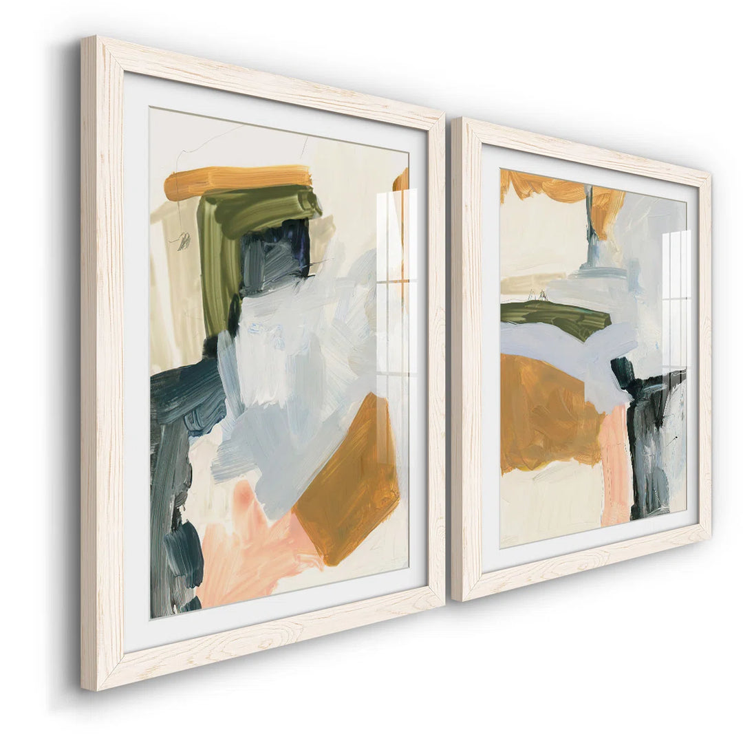 " Palette Meld I " 2 - Pieces