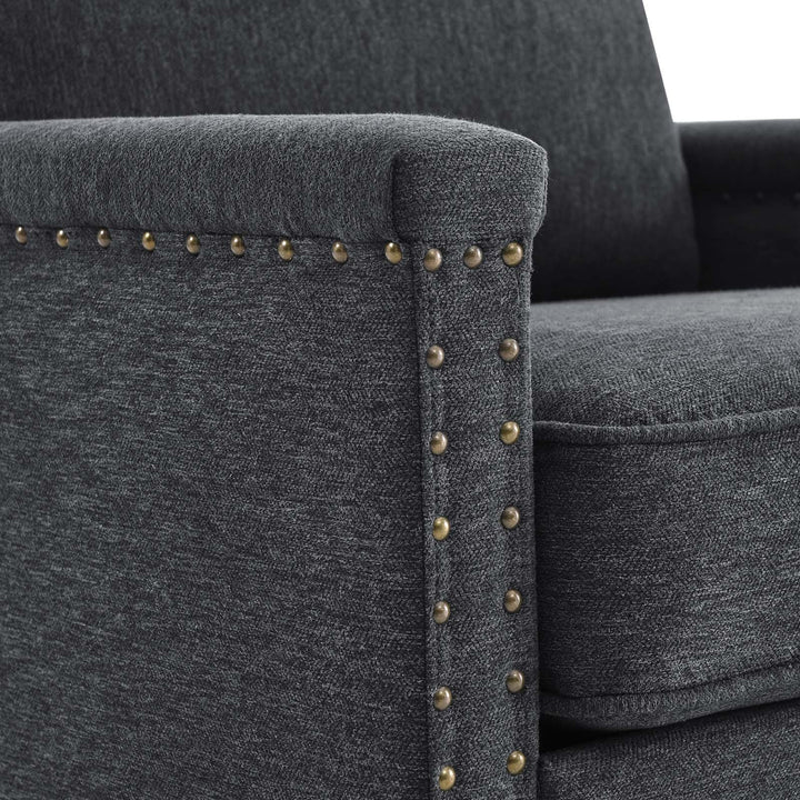 Shonta Upholstered Fabric Armchair