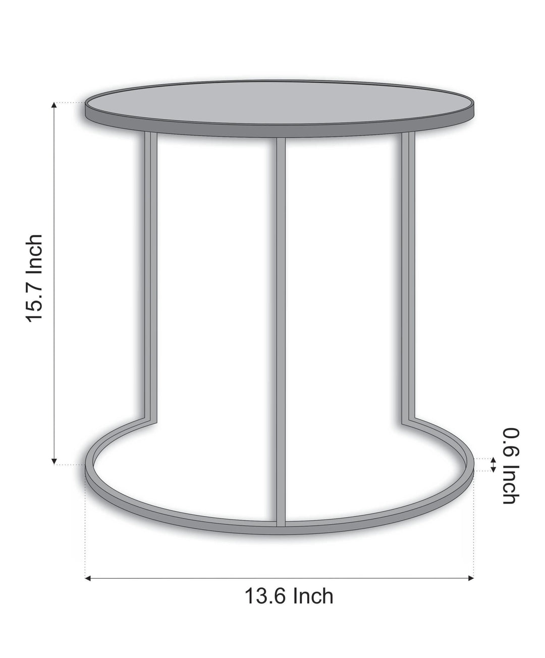 Nova Marble Nesting Tables