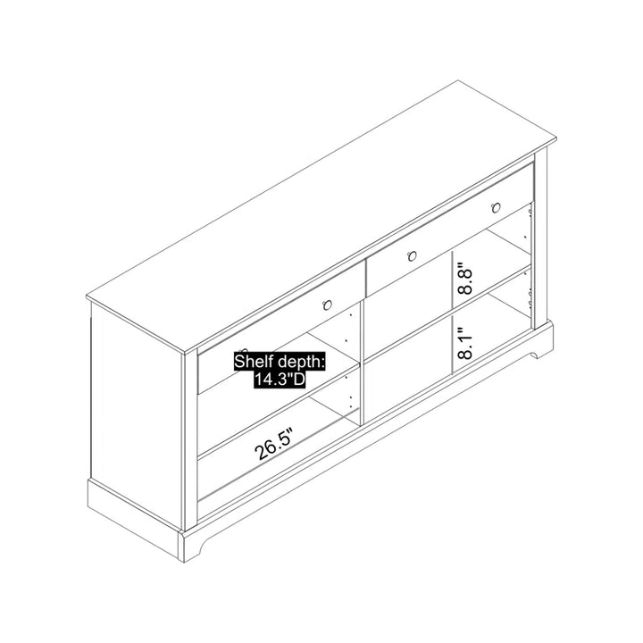 Chessani 2 Drawer Sideboard