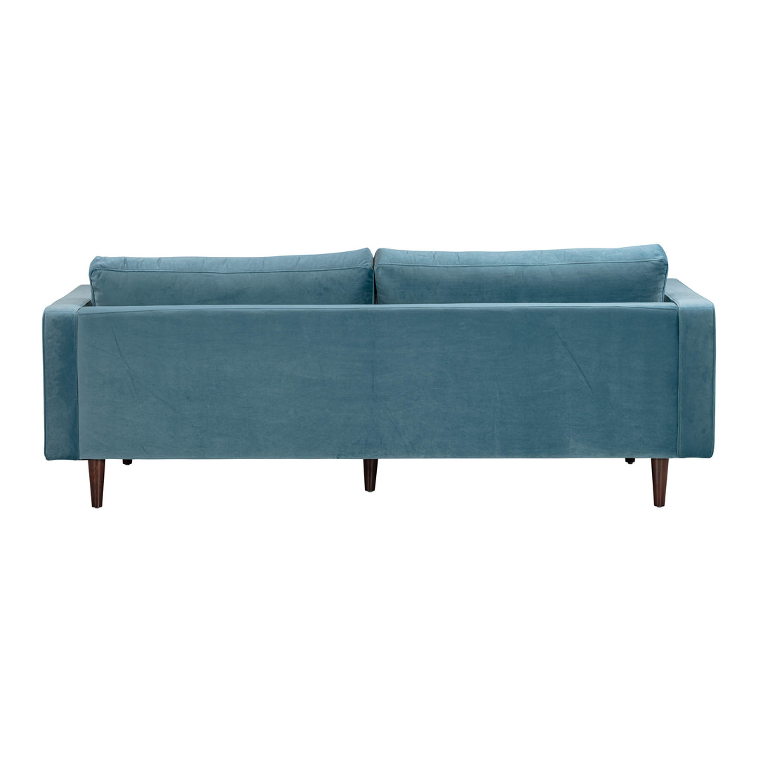 Cavern Dusty Blue Velvet Sofa