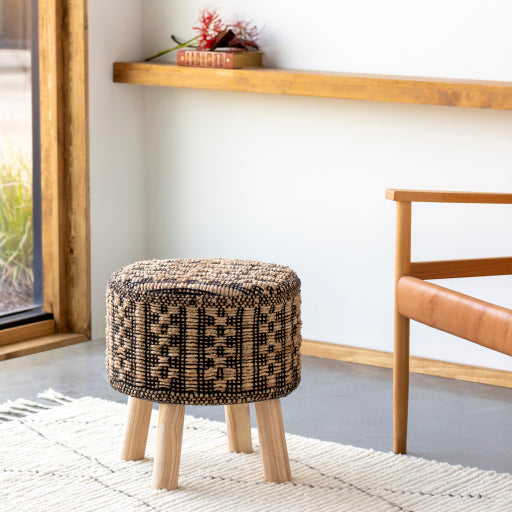 Cambrai CBI-008 17"H x 18"W x 18"D Exquisite Ottoman