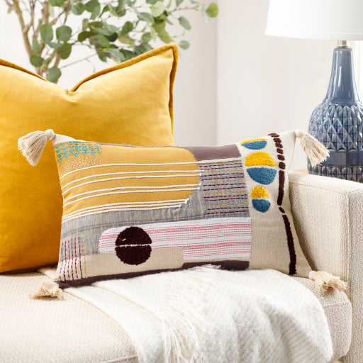 Chic Geometry Lumbar Pillow