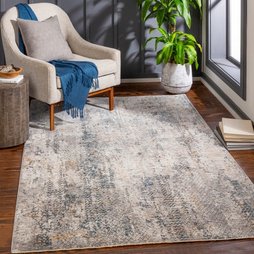 Cardiff Classic Charcoal Machine Woven Runner