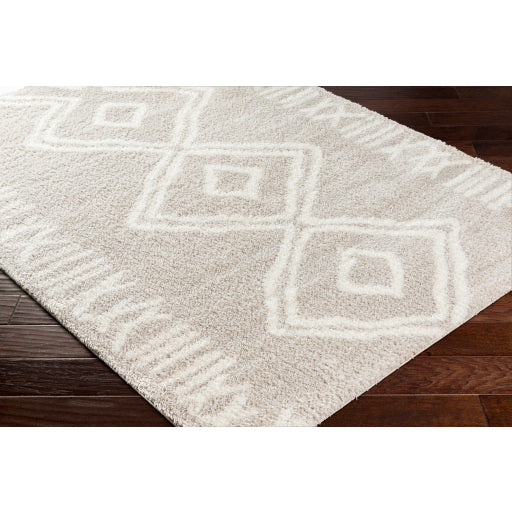 Cloudy Shag Charcoal Designer Rug