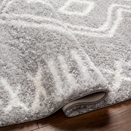 Cloudy Silhouette CDG Textured Area Rug
