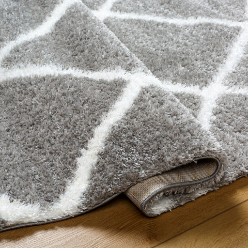 Cloudy Shag Contemporary Machine Woven Rug