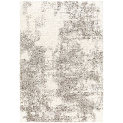 Cloudy Shag Contemporary Design Grey Area Rug