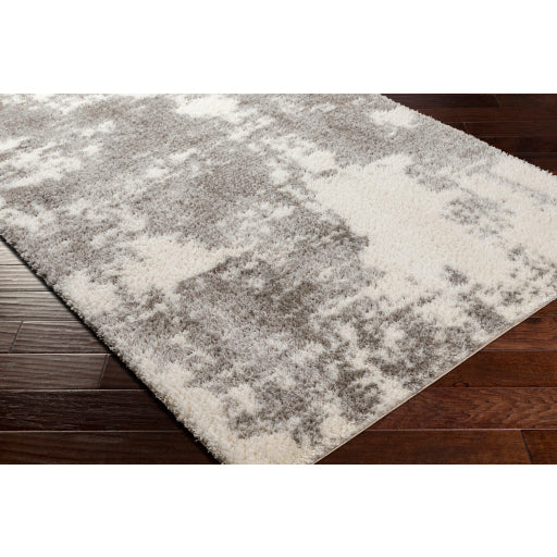 Cloudy Shag Contemporary Design Grey Area Rug