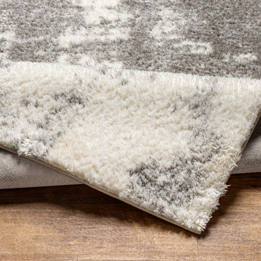 Cloudy Shag Contemporary Design Grey Area Rug