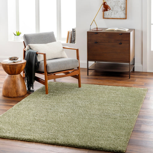 Cloudy Shag Contemporary Drift Gray Area Rug