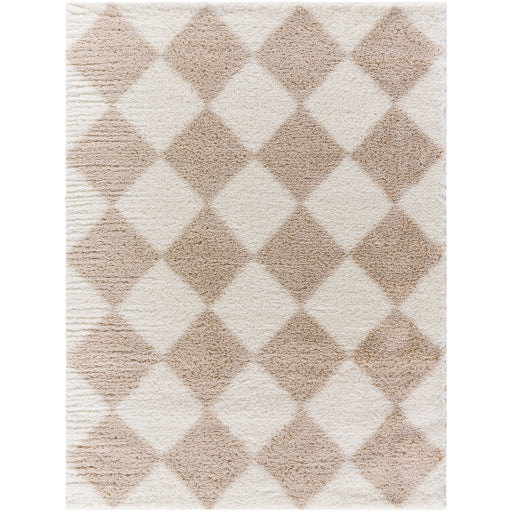 Cloudy Shag Contemporary Draped Gray Rug