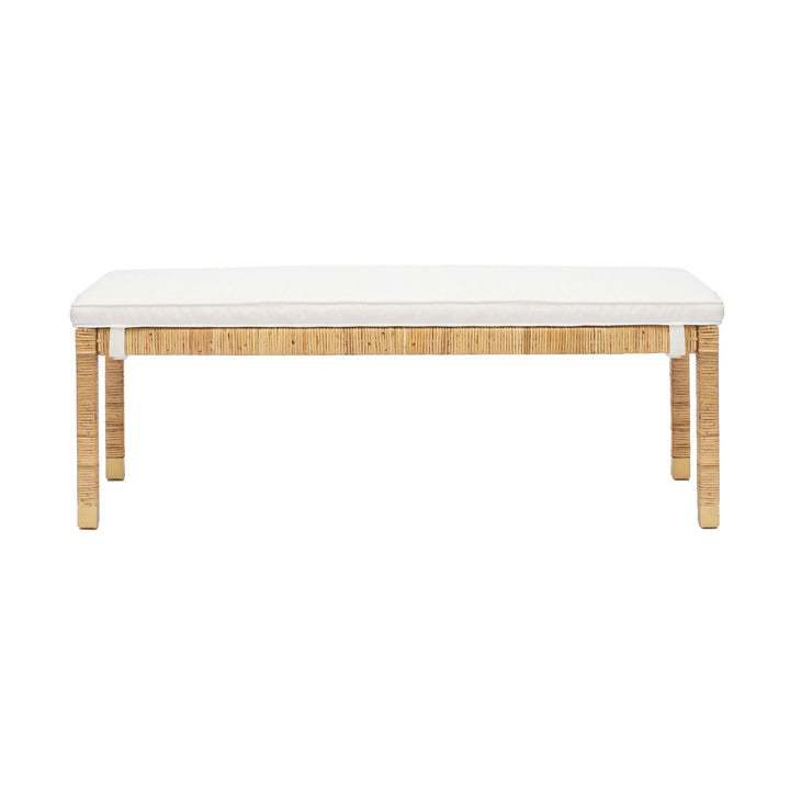 Allana Rattan Bench